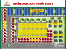 Dự án đất nền GOLD LAND PHƯỚC BÌNH 1, giá 3-3.6tr/m2. Sinh lời 26%/12 tháng.