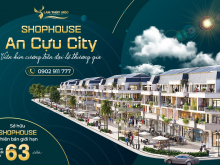 Shophouse An Cựu Huế chỉ 1 tỷ 650, ân hạn góc trong vòng 18 tháng, lãi 0%