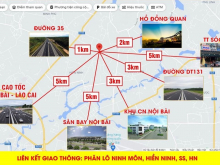 700tr có ngay 58M2 Hiền Ninh Sóc Sơn. Đường 5m ngõ thông.