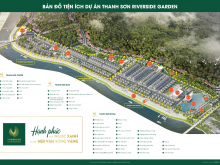 KĐT Thanh Sơn Riverside Garden - nơi ngọc xanh quyện núi vân sông vàng Thanh Sơn Phú Thọ