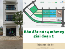 Ngày vía thần tài ra hàng nhanh lô đất hướng tây bắc nơ 14 mb2125 giai đoạn 2 sau tòa án