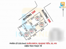 Chính chủ cần bán  lô góc 61,5m2 giá đầu tư  thôn Xuân Bách - Quang Tiến - Sóc Sơn