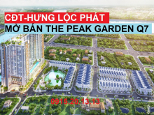 Công bố The Peak Garden Căn 2PN,3PN Tặng 3 Chỉ, Ck 11.5%, Miễn Lãi Suất 18 Tháng