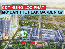 The Peak Garden Căn 1PN,2PN,3PN Ck 11.5%, Tặng 3 Chỉ, Miễn Lãi Vay 18 Tháng