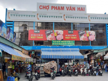 Mặt tiền khu chợ Phạm Văn Hai, 57m2, 4 tấm, Phường 2, Tân Bình