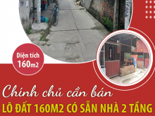 Chính chủ bán lô đất 160m2 có sẵn nhà 2 tầng tại Yên Phong