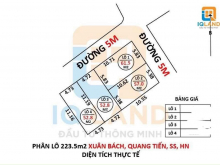 Cần bán lo góc 2 mặt tiền tại Xuân Bách, Quang Tiến, Sóc Sơn đường 5m. LH 0362608492