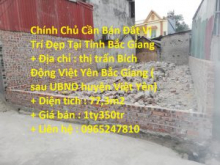 Chính Chủ Cần Bán Đất Vị Trí Đẹp Tại Tỉnh Bắc Giang