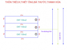 Chính chủ bán 3 lô đất QL 15A, Bá Thước, Thanh Hóa