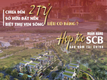 CHƯA ĐẾN 2 TỶ ĐÃ SỞ HỮU ĐẤT NỀN BIỆT THỰ SỔ ĐỎ HOT NHẤT KHU NAM 2022. QUY MÔ: 20,29 ha - 267 sản phẩm. Hotline: 0908112198