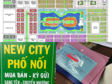 ĐẤT NỀN DỰ ÁN NEW CITY PHỐ NỐI GIÁ CHỈ TỪ 12TR/M2