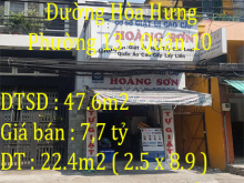 Cần bán nhà phố Phường 13, Quận 10, Tp Hồ Chí Minh