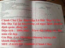 Chính Chủ Cần  Bán Gấp Lô Đất  Đẹp Vị Trí Đắc Địa Tại ,Huyện Định Quán ,Tỉnh Đồng Nai