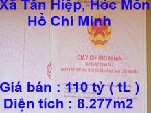 Chính chủ bán đất rẻ đầu tư, đường Huỳnh Thị Mài, Xã Tân Hiệp, Hóc Môn, Hồ Chí Minh