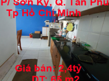 Bán Căn Hộ Sơn Kỳ 1, S= 65m2 Full Nội Thất, 2PN Phường Sơn Kỳ, Quận Tân Phú, Tp Hồ Chí Minh