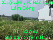 Cần bán gấp Đất Trung Tâm Xã Lộc An , Huyện Bảo Lâm, Lâm Đồng