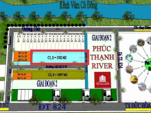 BÁN LÔ ĐẤT TIỀM NĂNG KDC PHÚC THẠNH RIVER NGAY ĐƯỜNG TL 824 ĐỨC HÒA - LONG AN