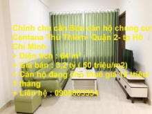 Chính chủ cần Bán căn hộ chung cư Centana Thủ Thiêm- Quận 2- tp Hồ Chí Minh