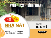 NHÀ C4 (NÁT) - DT KHỦNG 78M2 - HXH QUAY ĐẦU - 8,5 TỶ