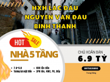 HXH lắc đầu - Nguyễn Văn Đậu P11 Bình Thạnh - Nhỉnh 7 tỷ