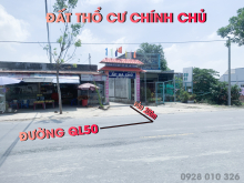 GẤP! Ra nhanh lô đất chính chủ QL50 vào 200m