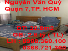 Chính chủ bán nhà 1 trệt 1 lầu tại Nguyễn Văn Quỳ, Quận 7, Hồ Chí Minh