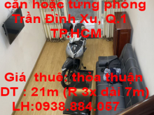 Cho thuê nhà  nguyên căn hoặc từng phòng 35/11/22Trần Đình Xu, Q.1