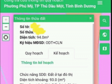 CHÍNH CHỦ VỢ CHỒNG EM CẦN BÁN LÔ ĐẤT TẠI ĐƯỜNG HUỲNH VĂN LŨY TRUNG TÂM PHÚ MỸ – TP.THỦ DẦU MỘT BÌNH DƯƠNG