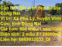 Cần bán đất vị trí đẹp tại Địa Chỉ : Đồng Nai