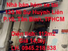 Chính chủ cần bán nhà hẻm xe tải