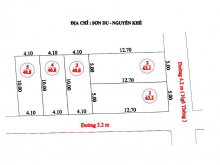 BÁN GẤP 63M2 LÔ GÓC SƠN DU ĐÔNG ANH ĐƯỜNG 5M NGOC THÔNG GIÁ CHỈ 3 TỶ