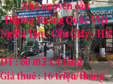 Chính chủ cho thuê nhà nguyên căn Đường Hoàng Quốc Việt, Phường Nghĩa Tân, Quận Cầu Giấy, Hà Nội