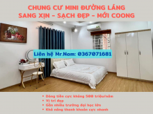 Thanh khoản nhanh Chung cư Mini Đẹp Sang Xịn - Giá  8,2 tỷ Dòng tiền 500tr/năm - Dường Láng - Đống Đa