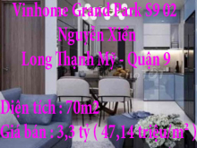 Chính chủ Cần bán căn hộ Vinhome Grand Park S9 02, Nguyễn Xiển, Phường Long Thạnh Mỹ, Quận 9, Tp Hồ Chí Minh