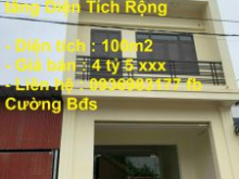 Chính Chủ gửi bán căn nhà 3 tầng Diện Tích Rộng