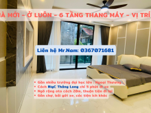 Chỉ với 7 Tỷ có ngay nhà MỚI ĐẸP – Lô Góc - 6 tầng thang máy – Nguyễn Khang Cầu Giấy