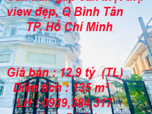 Cần bán gấp căn biệt thự view đẹp, Q Bình Tân, Hồ Chí Minh