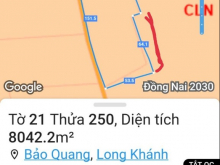 Bán 8 sào 7 Đất Bảo Quang có 152m mặt tiền đường