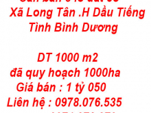 Cần bán 5 lô đất có DT hơn 1000 m2 nằm tại Xã Long Tân –Huyện Dầu Tiếng –Tình Bình Dương