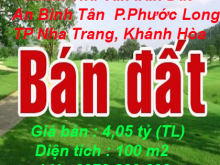 Chính chủ cần bán Đất KĐT An Bình Tân  Phường Phước Long, Thành phố Nha Trang, Khánh Hòa