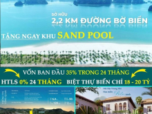 Sonasea Vân Đồn: Chỉ từ 2 tỷ, sở hữu biệt thự chạm cát phong cách kiến trúc Địa Trung Hải và bể bơi nước nóng ngoài trời lớn nhất Việt Nam với số vốn ban đầu