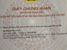 Chính chủ bán lô đất vị trí đẹp Xã Minh Hòa, Dầu Tiếng, Bình Dương