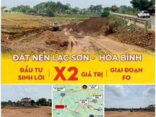 Bán đất QL12B Lạc Sơn - Hoà Bình, cách Sun Group 10km. Liên hệ 0965975691