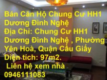 Bán Căn Hộ Chung Cư HH1 Dương Đình Nghệ