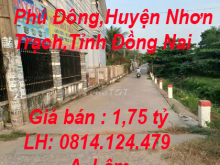 Chính chủ bán đất Xã Phú Đông,Huyện Nhơn Trạch,Tỉnh Đồng Nai