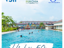 Nhận giữ chỗ hơn 300 căn nhà phố Sun Casa Central, đường Dân Chủ, KCN VSIP II, Tân Uyên