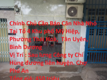 Chính Chủ Cần Bán Căn Nhà Nhỏ Tại Tân Uyên