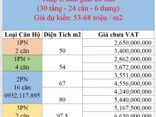 Căn hộ cao cấp phiên bản vườn treo Babylon phủ đầy mảng xanh giá sốc chỉ 46tr/m2 tại Vinhomes Q9.