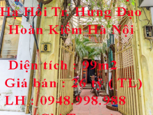 Cần bán Nhà số 8 phố Hạ Hồi Trần Hưng Đạo Hoàn Kiếm Hà Nội