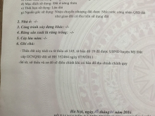 Chính chủ cần tiền bán nhanh 2 lô đất 145B và 145C tại Thôn Lai Tảo - Xã Bột Xuyên – Huyện Mỹ Đức – TP Hà Nội.